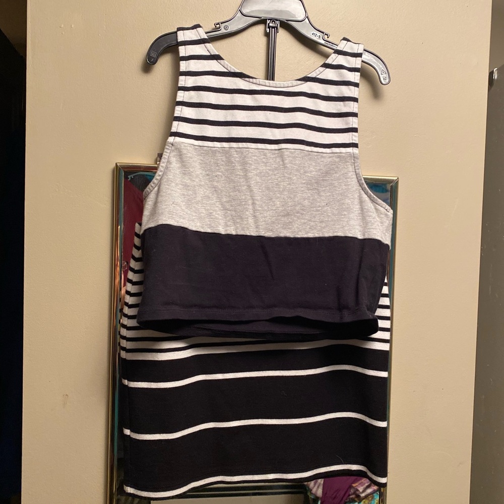 Women’s Crop Top and Pencil Skirt